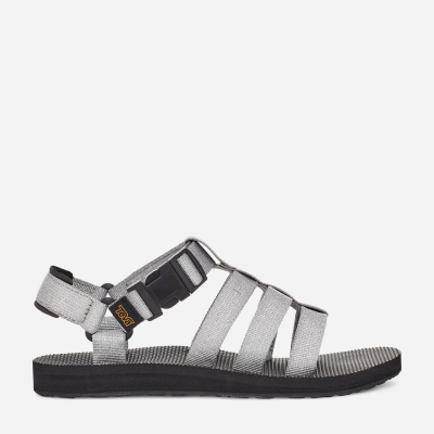 Teva Original Dorado - Women's Teva Hiking Sandals - Metal Silver | India (ZOFW23457)